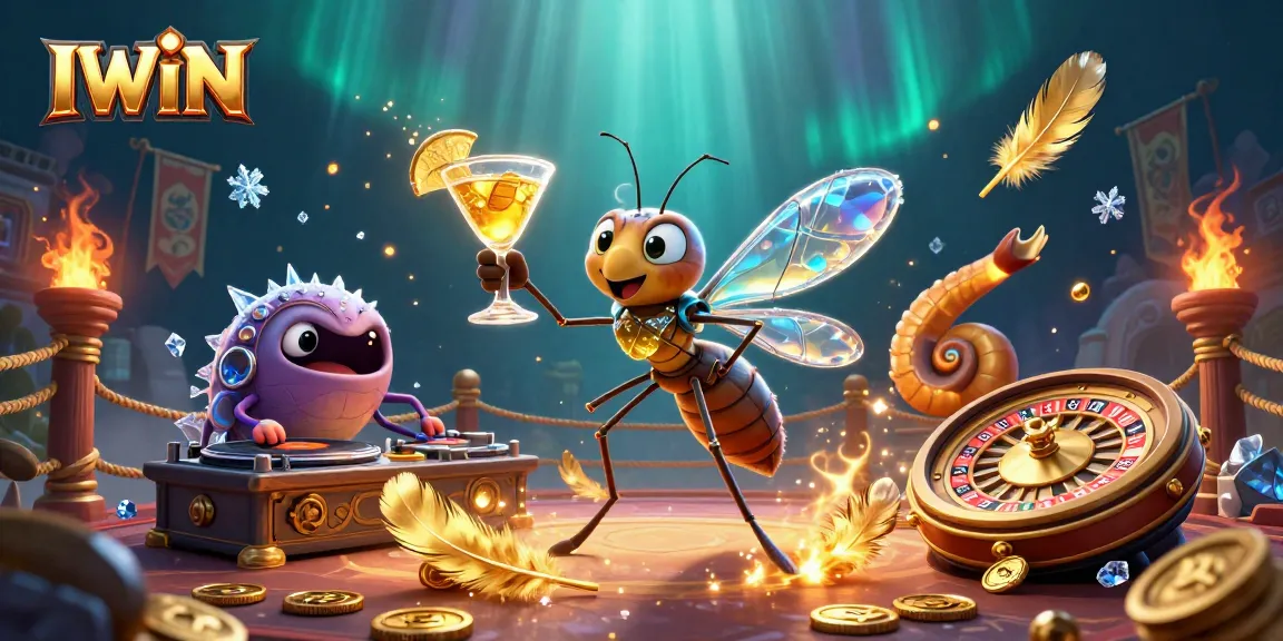 IWIN energizes casino gaming with vibrant characters ready for play and excitement.