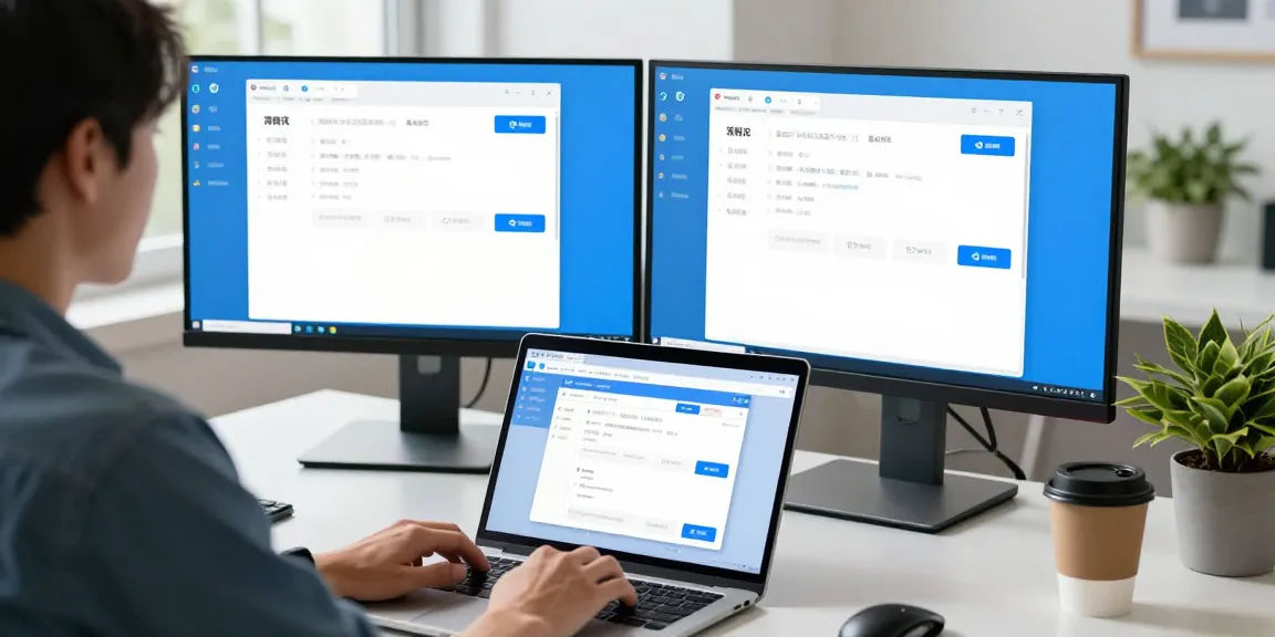 Configuring Telegram中文 language settings in a modern workspace environment.