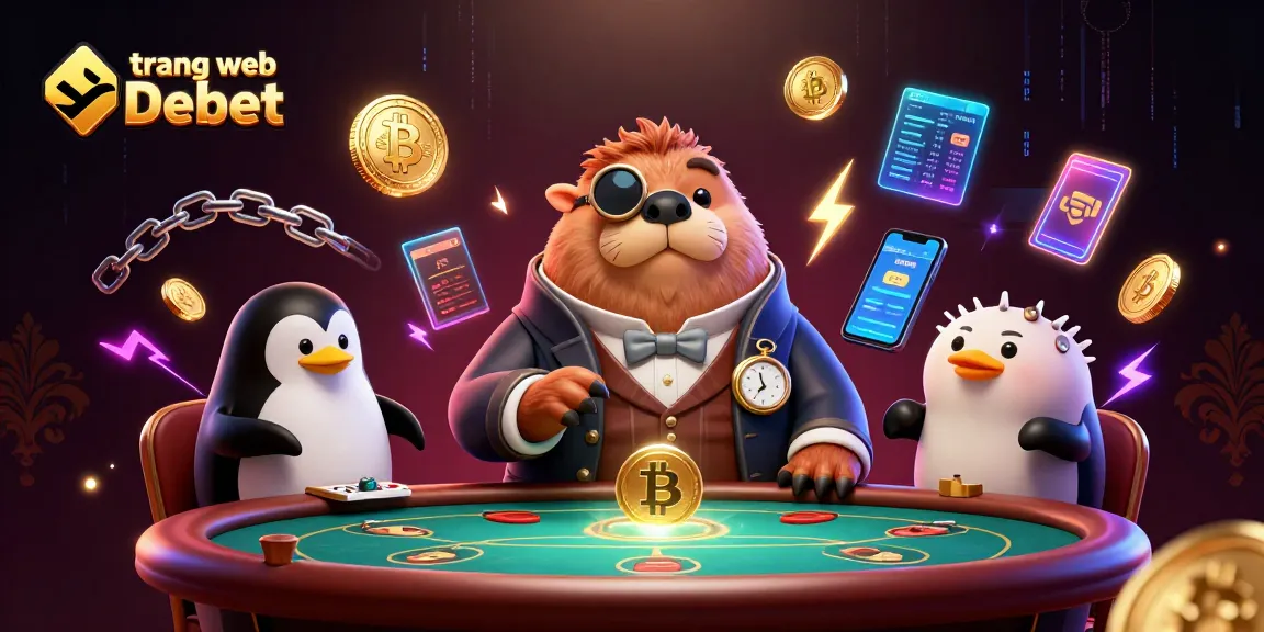 Experience the excitement of trang web Debet with this vibrant digital casino illustration.