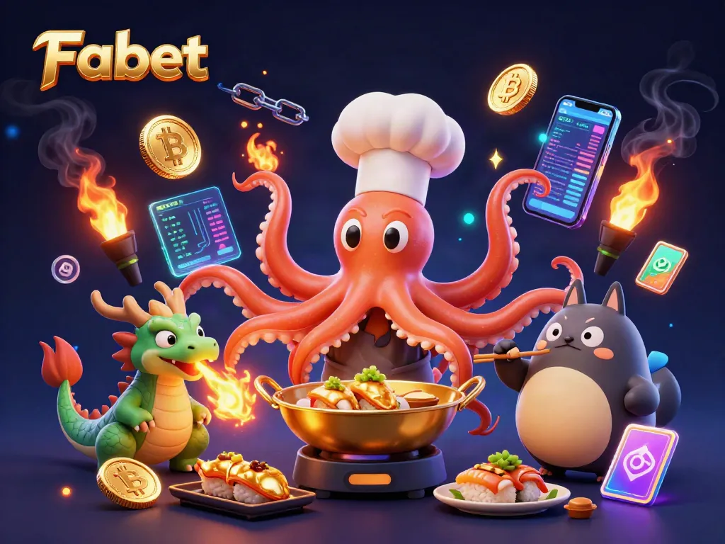 Experience the thrill of Fabet with a vibrant casino scene featuring animated characters and engaging gameplay dynamics.
