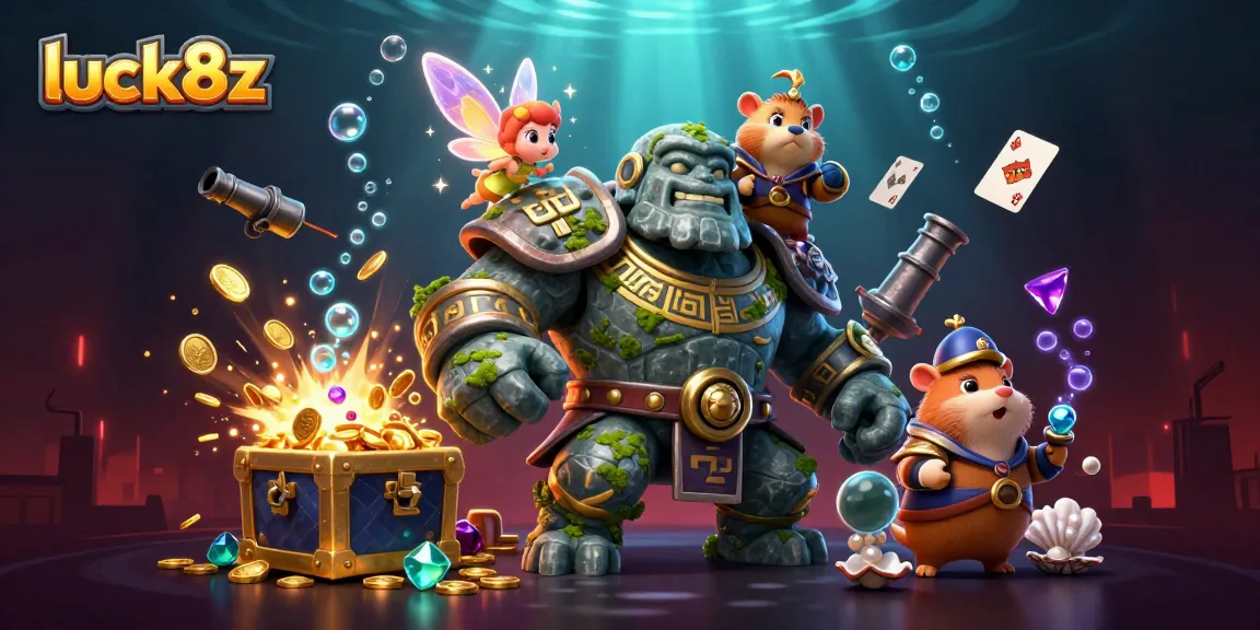 Engage in thrilling gameplay at luck8z, featuring colorful gems and lucrative treasure moments.