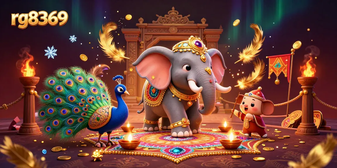 Spin to win big with rg8369 at a vibrant and colorful casino scene.