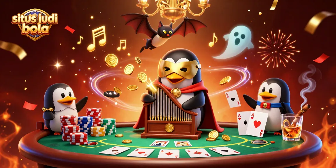 Experience thrilling situs judi bola action with vibrant gaming elements and stunning visuals.