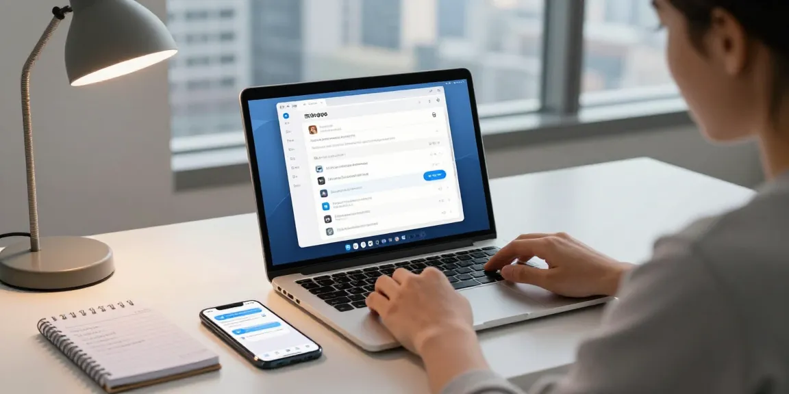 Setting up Telegram Chinese language on a sleek digital workspace showing app interface details.