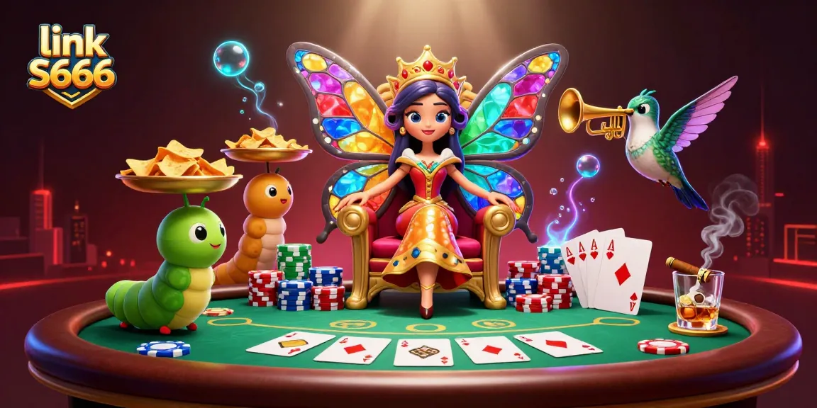 Enhance your winnings with engaging games at link S666, showcasing vibrant casino-themed art.
