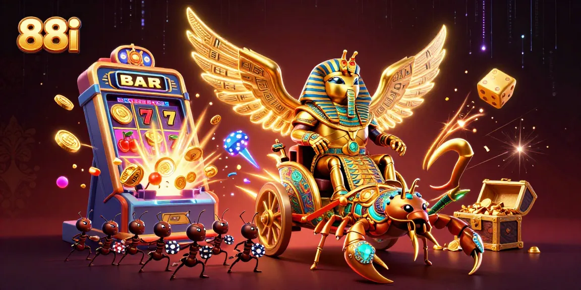 Play exciting games at 88i with vibrant visuals, captivating characters, and rich casino elements.