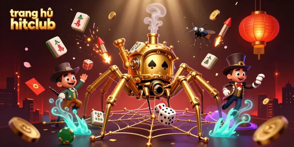 Immerse in the enchanting world of trang chủ hitclub with steampunk elements and casino-themed visuals.
