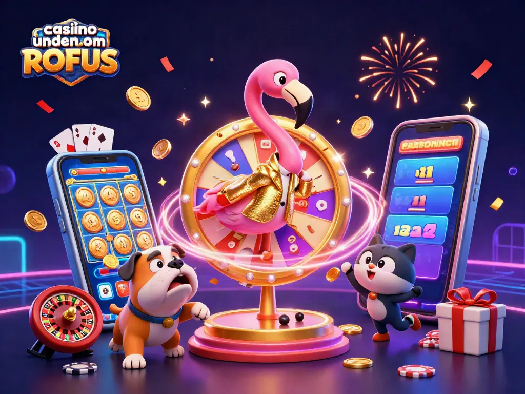 Experience excitement at casino uden om ROFUS with colorful slots and thrilling prize reveals!