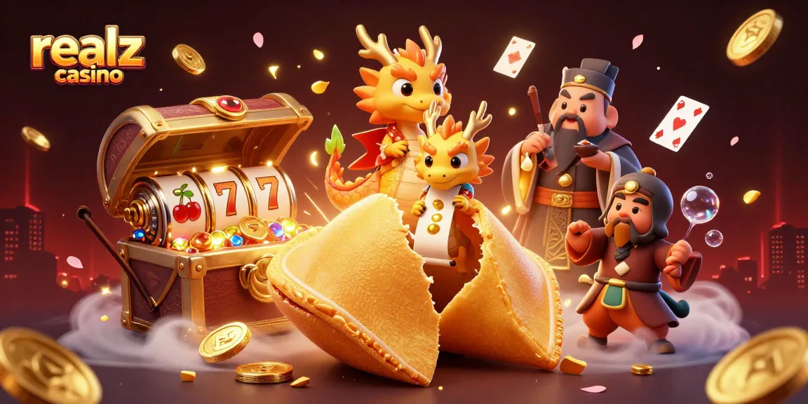 Experience thrilling gameplay at realz casino with vibrant 3D characters and exciting slot elements.