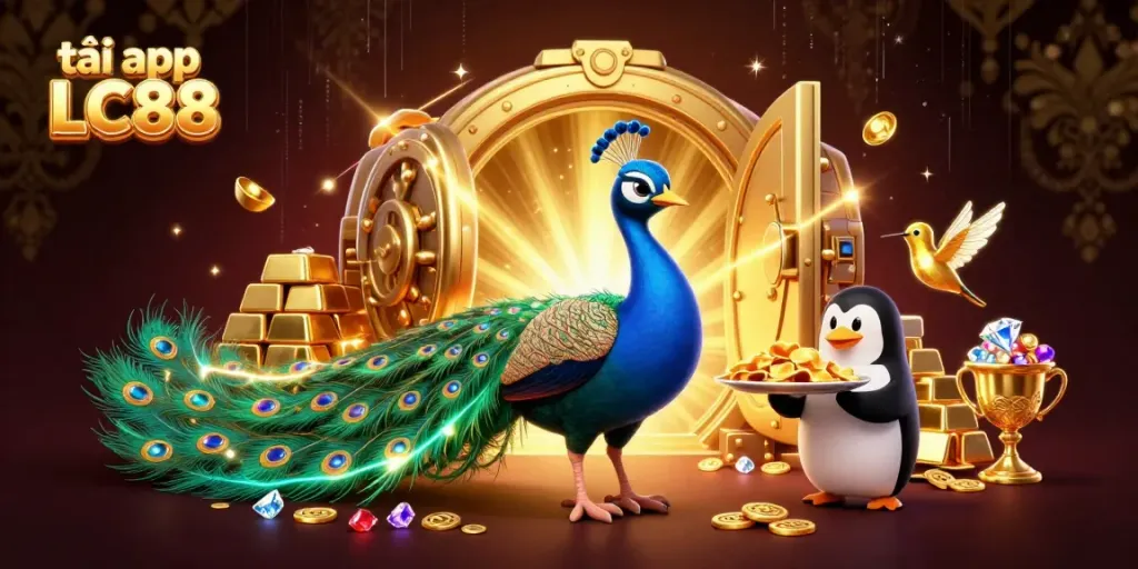Discover the excitement of tải app LC88 with vibrant casino elements and enchanting characters.