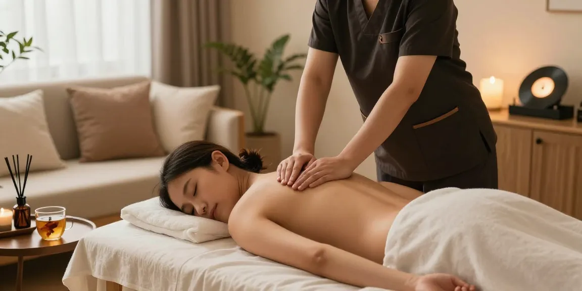 Experience 안양출장안마 with a professional Swedish massage in a calming home setting, highlighting relaxation and comfort for clients.