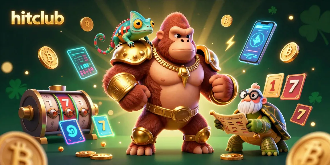 Join the action with hitclub as the gorilla king rises in a vibrant casino-themed adventure!