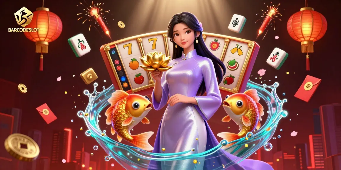Spin to win at BARCODESLOT with exciting 3D casino elements and vibrant visuals.