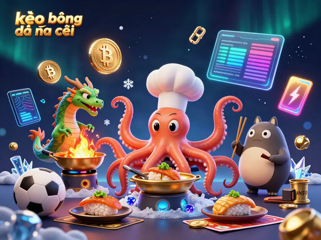 Engage with kèo bóng đá nhà cái through vibrant sports betting action and detailed characters.
