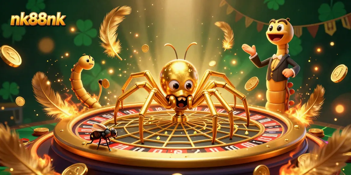 Spin to win at nk88nk with a thrilling roulette web, featuring dynamic betting action.