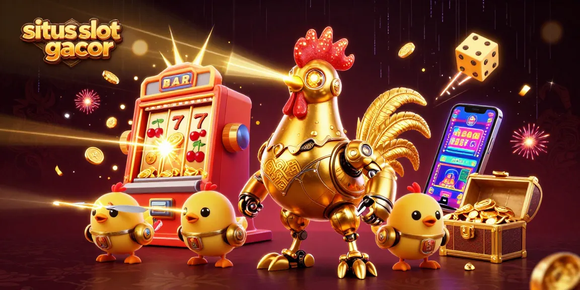 Engage with situs slot gacor through vibrant slot games and jackpot excitement in a dynamic casino scene.